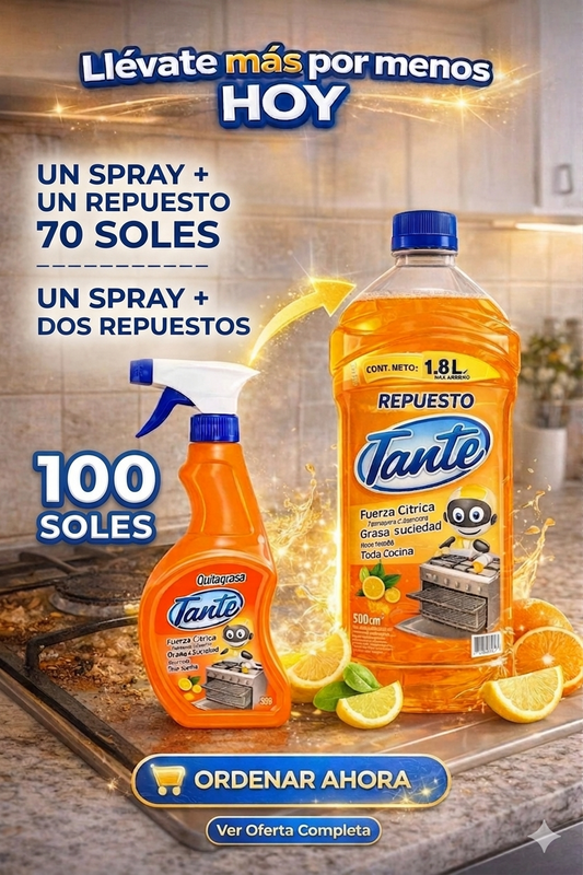 🔥QUITA GRASA+ 1.8 LITROS🔥ENVIO GRATIS🚛