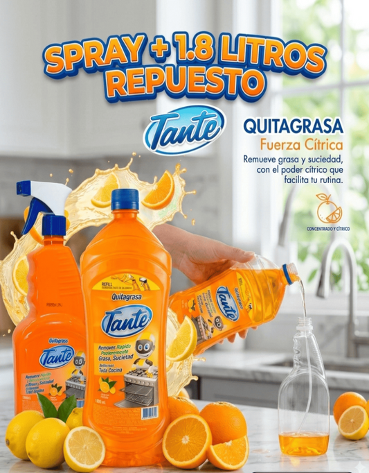 DESENGRASANTE + REPUESTO 1.8 LT GRATIS