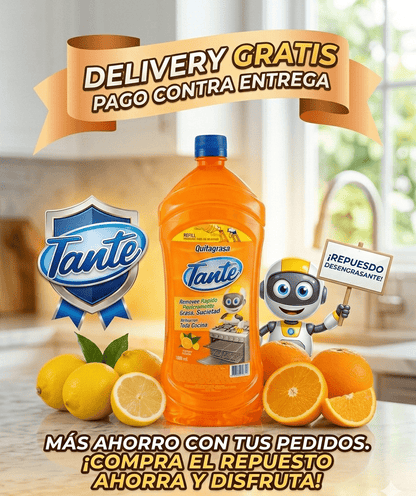 REPUESTO 1.8 LITROS DESENGRASANTE.!